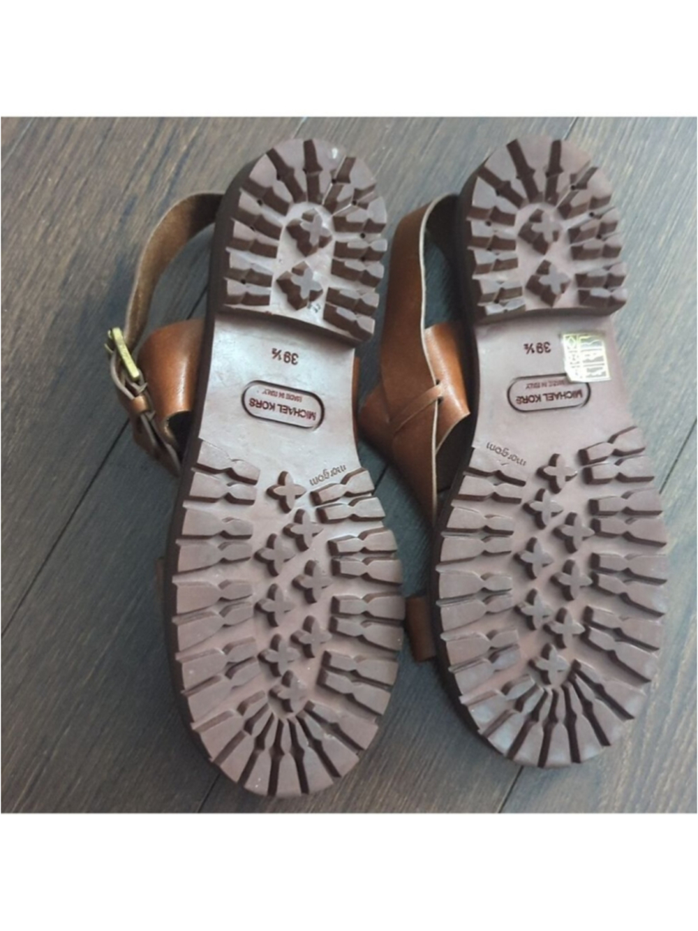 Michael Kors Leather Sandals - Picture 5 of 7